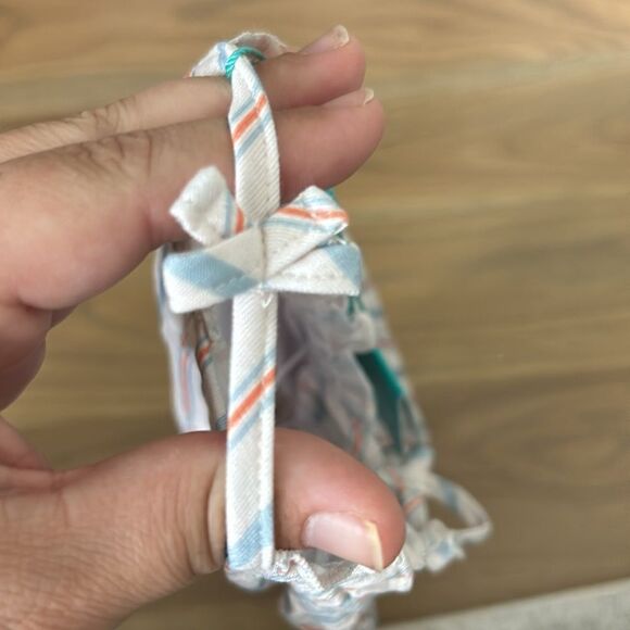 Posh peanut stripe bubble onesie 3-6M - Picture 3 of 4